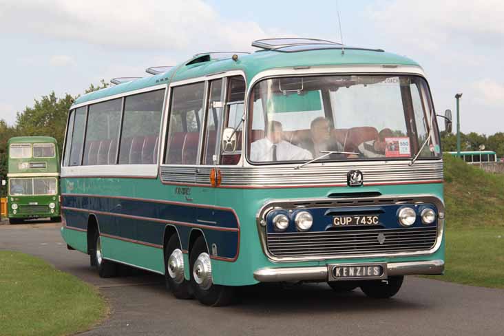 Kenzies Bedford VAL14 Plaxton GUP743C